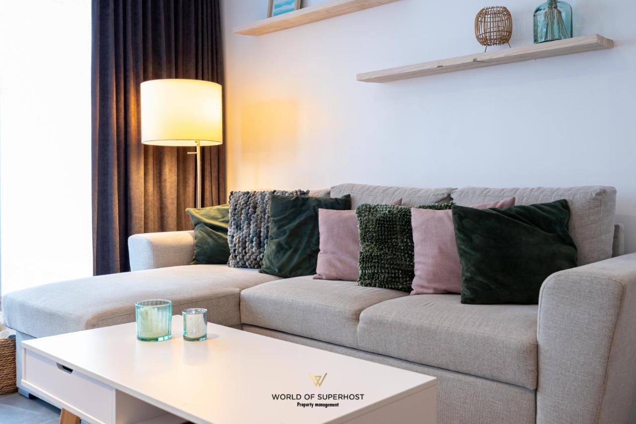 Spacious Apartment Closeby The Sea Up To 6 People! أوستيند المظهر الخارجي الصورة