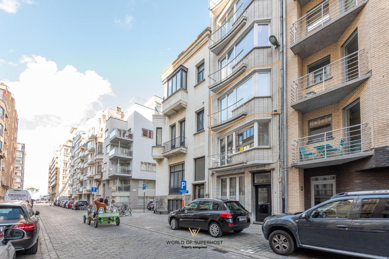 Spacious Apartment Closeby The Sea Up To 6 People! أوستيند المظهر الخارجي الصورة